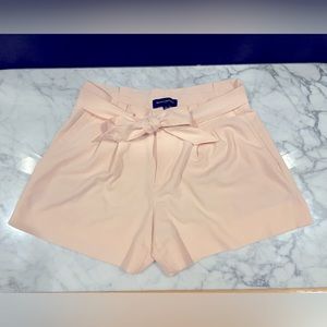 Banana Republic Light Pink Shorts with Tie Belt